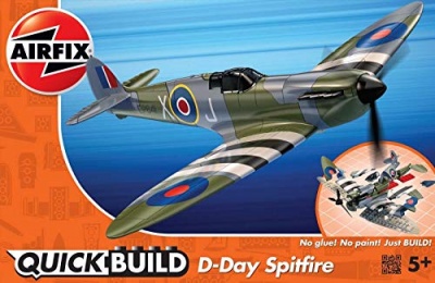 AIRFIX QuickBuild J6045 D-Day Spitfire Aircraft Model Kit